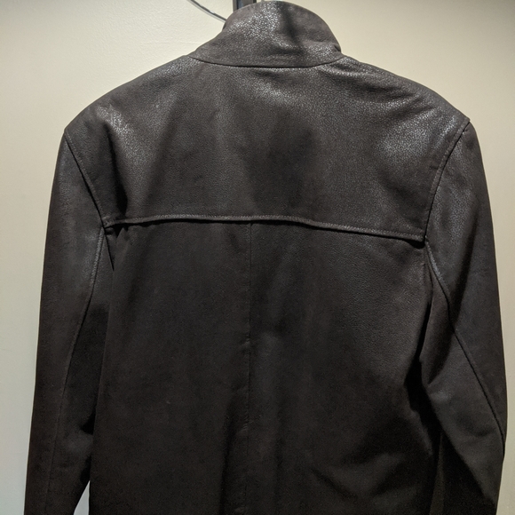 Gian Mori _ Men brown leather jacket never worn - Picture 2 of 6